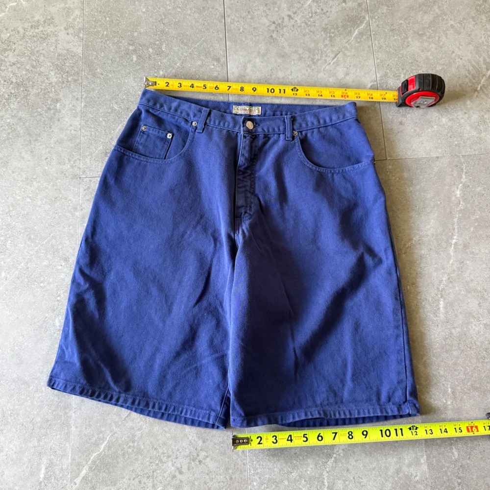 Vintage Guess Jeans Denim Shorts Jorts Size 34 - Picture 5 of 6